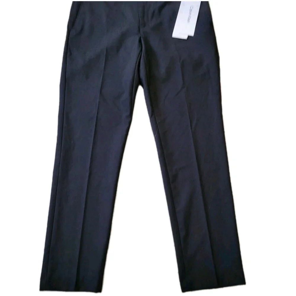 Calvin Klein Men's Skinny-Fit Wrinkle Resistant Black Dress Pants 33/30 NWT $175